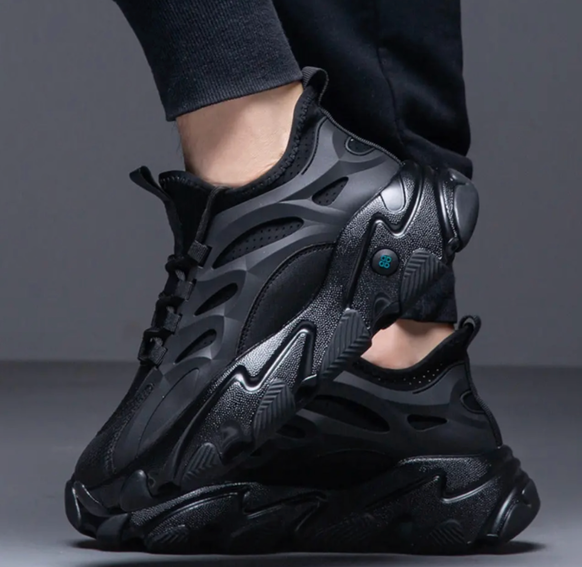 【Stk55 】Casual cyber sneaker ＋7cm