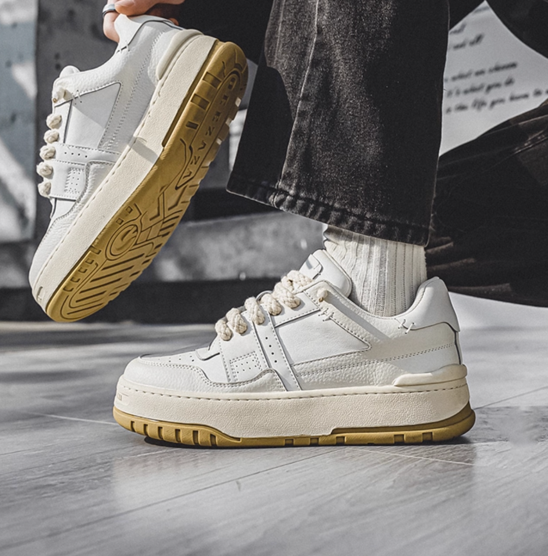 【Stk93】Roper sneaker +8cm