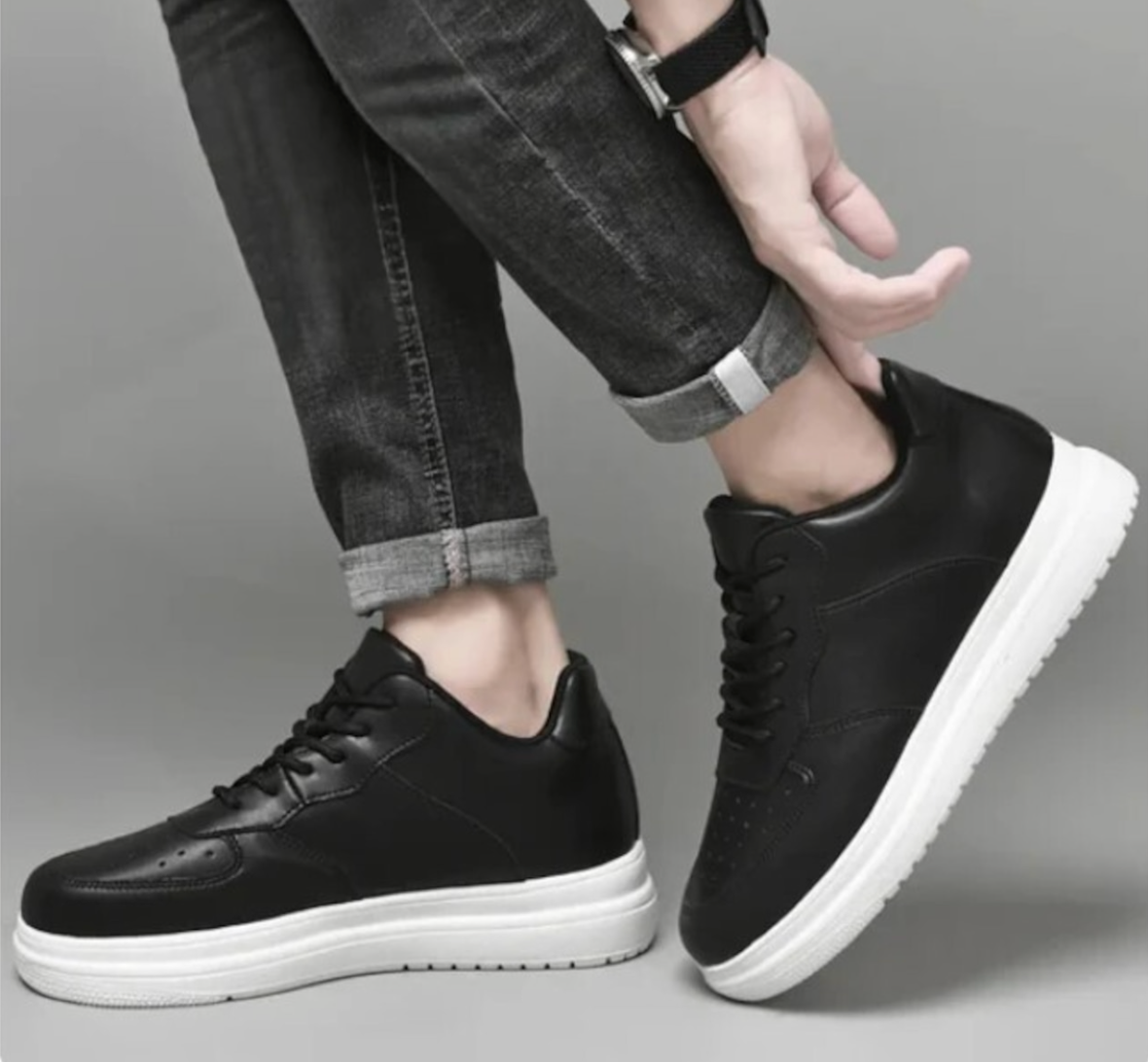 【Stk57】Casual City Sneaker ＋6/8cm