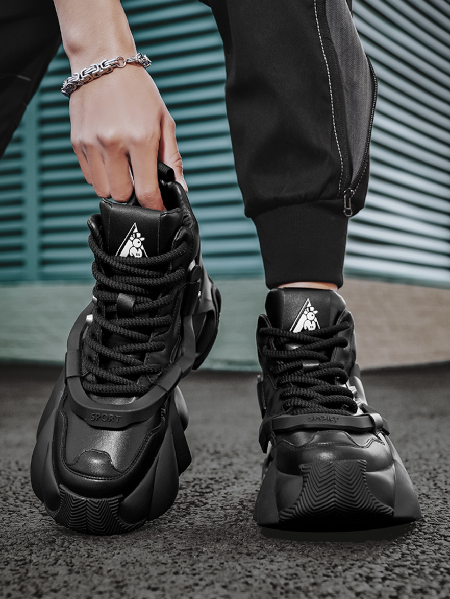 【Stk87】Block sneaker +10cm