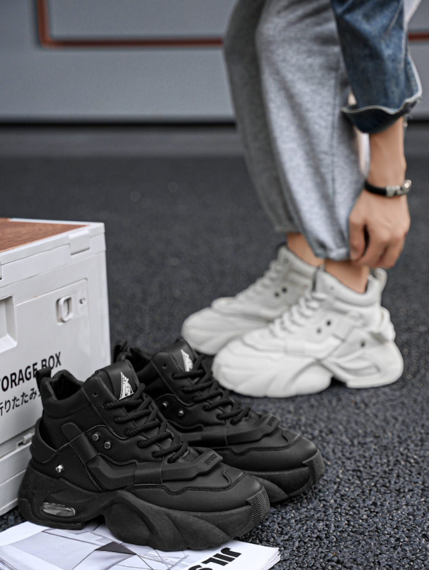 【Stk87】Block sneaker +10cm