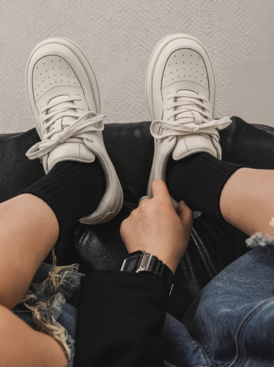 【Stk106】Vintage low sneaker +7cm