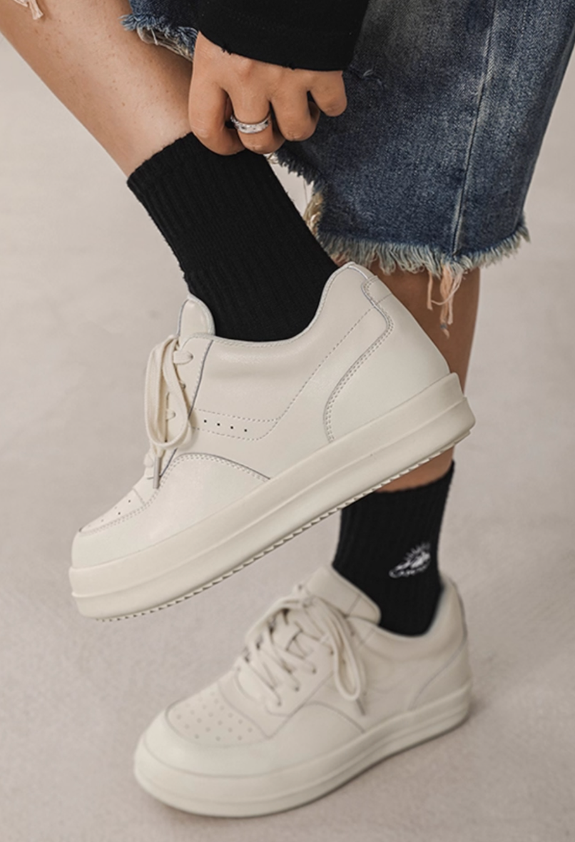 【Stk106】Vintage low sneaker +7cm