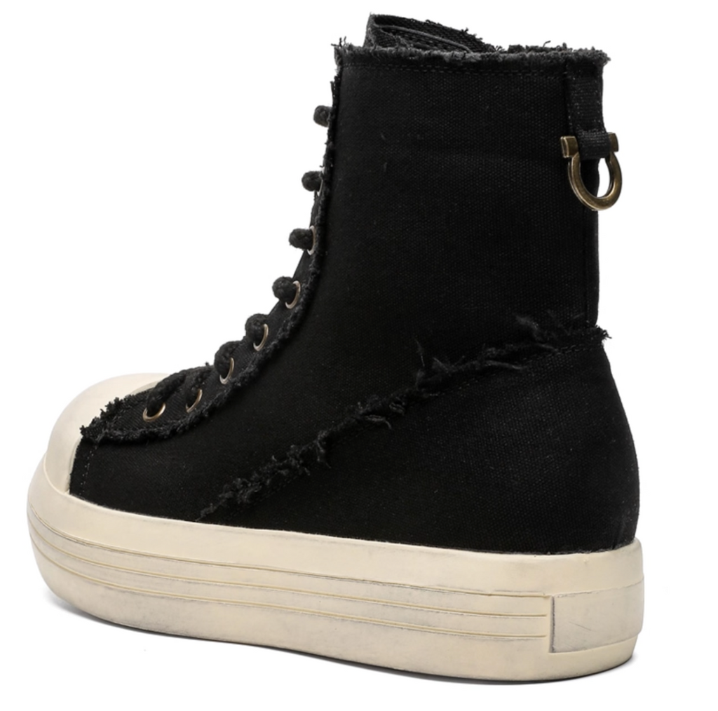 【Stk100】 Luxury fabric boots+10cm