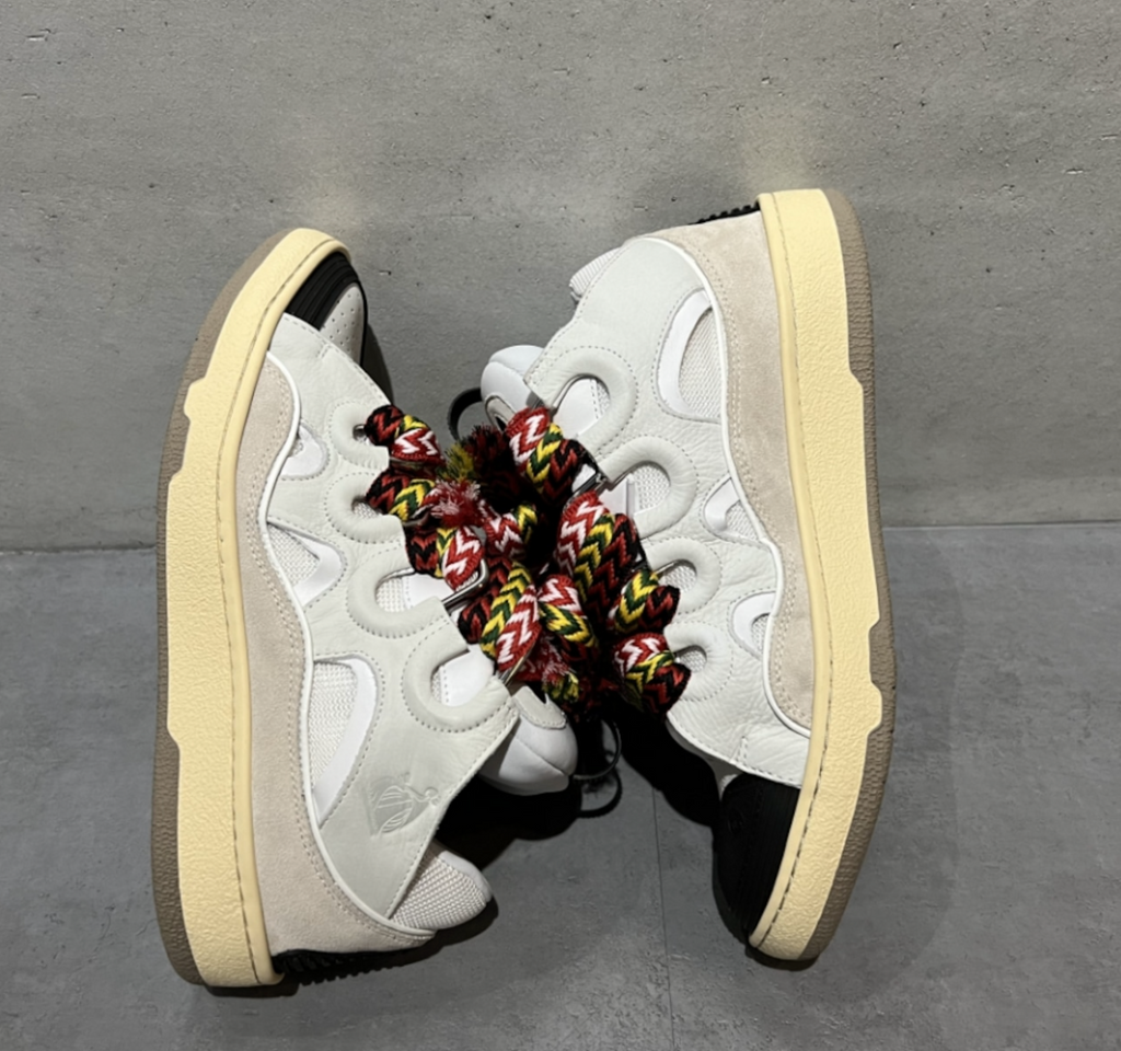 【Stk70】Curb Lace Sneaker　+6cm