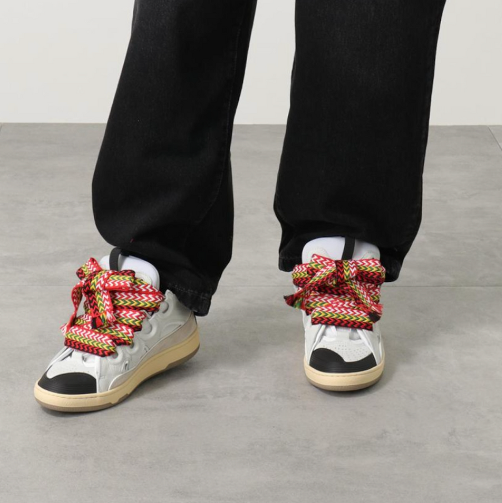 【Stk70】Curb Lace Sneaker　+6cm