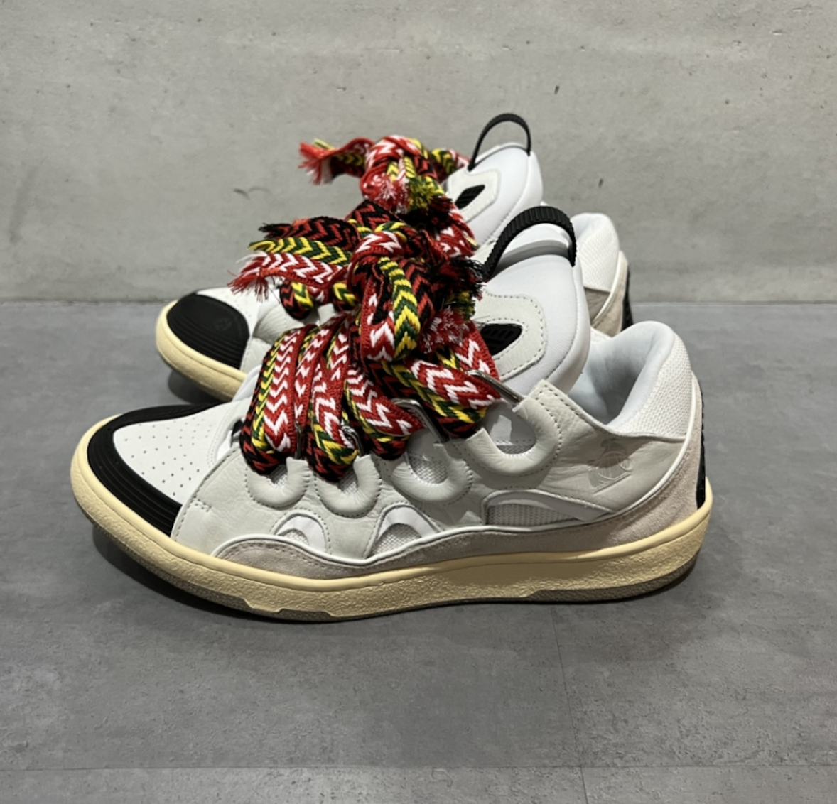 【Stk70】Curb Lace Sneaker　+6cm