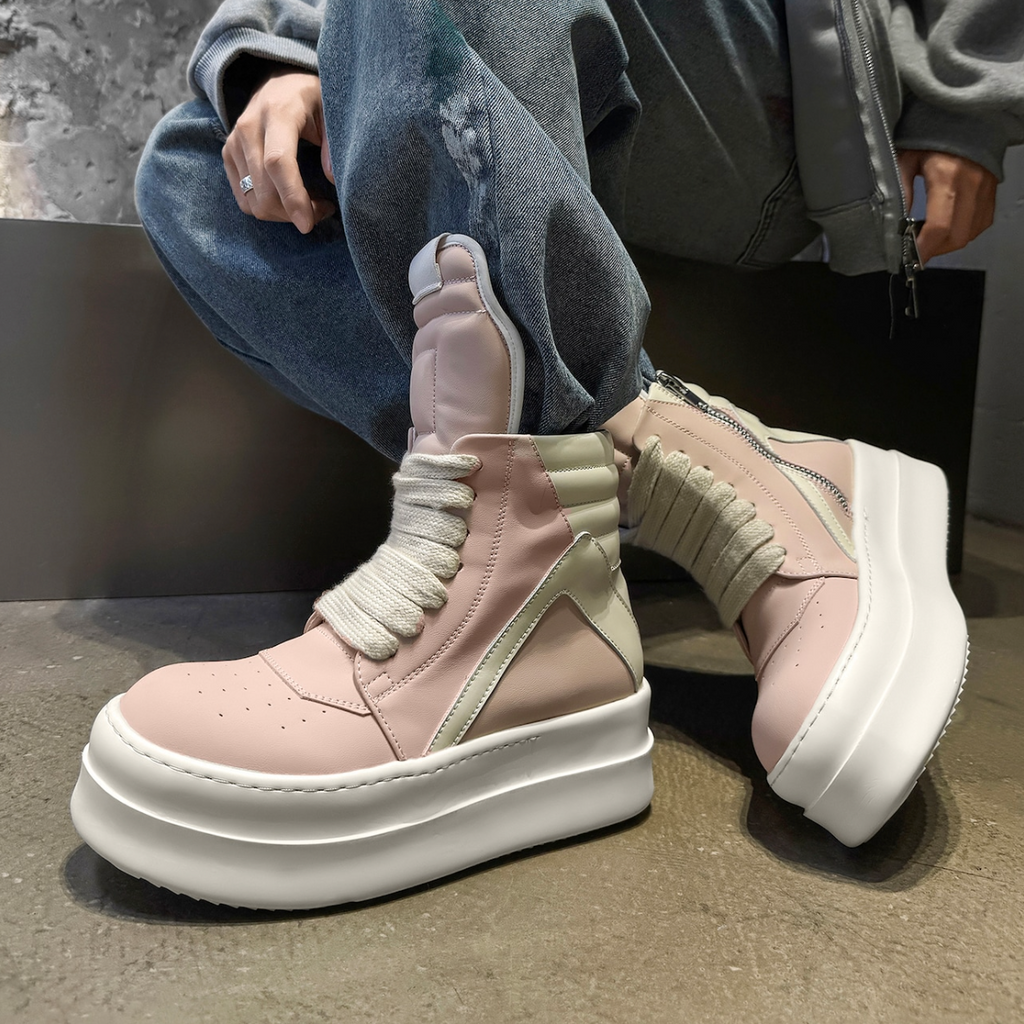 【Stk121】Wraith sneaker Pink +8cm