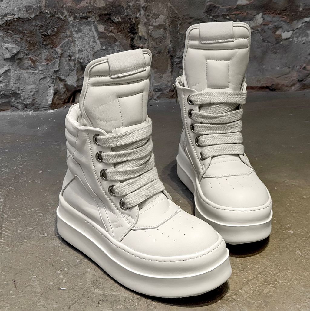 【Stk122】Wraith sneaker White +8cm