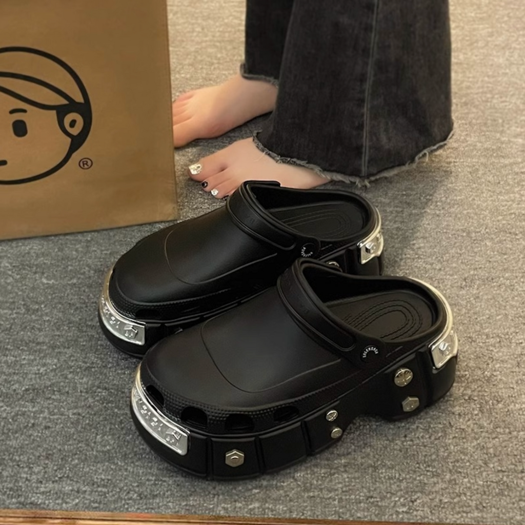 【Stk83】Mule Sandal +8cm