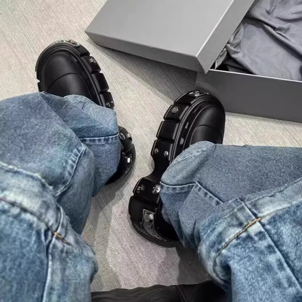 【Stk83】Mule Sandal +8cm