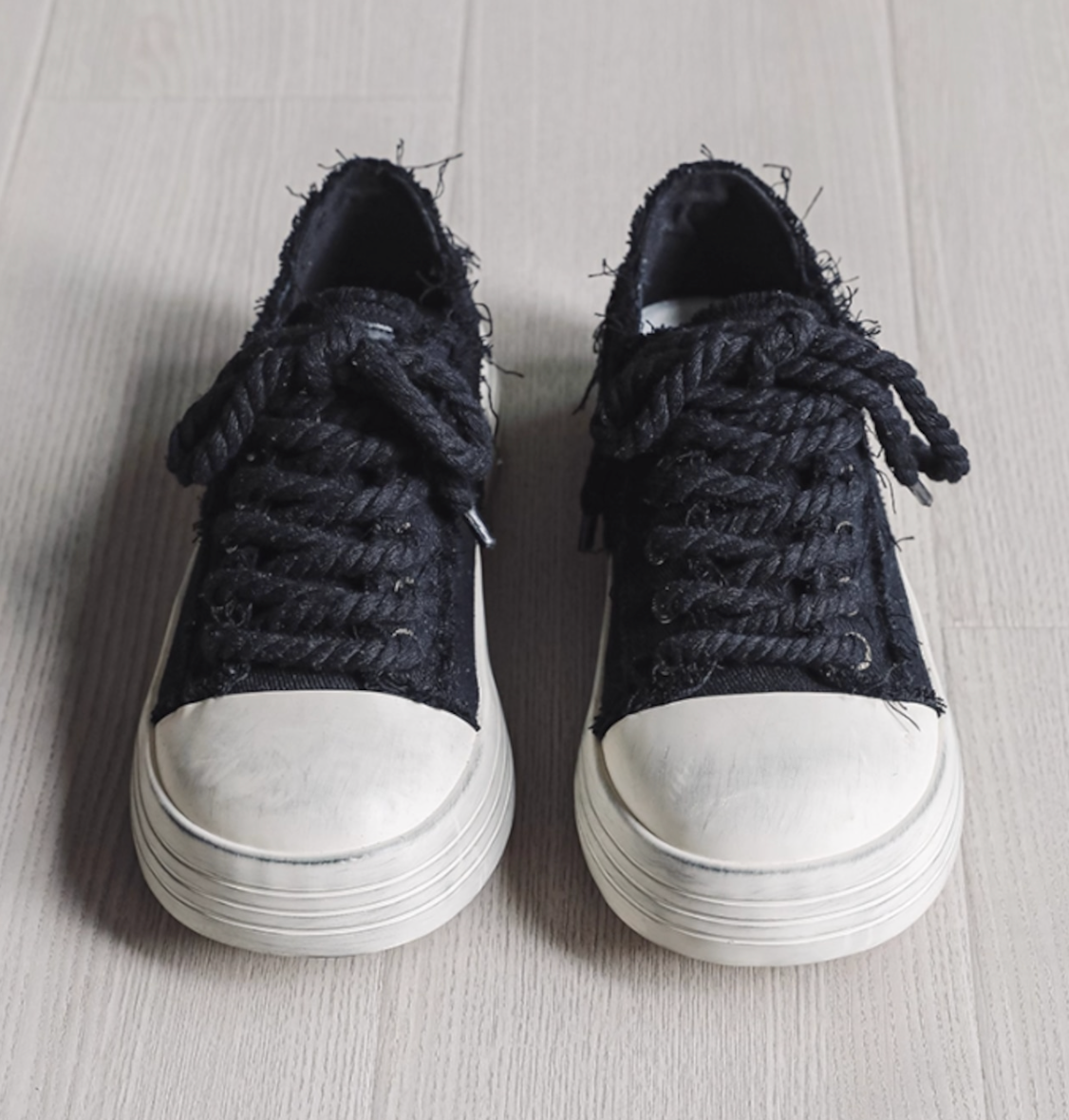 【Stk119】Denim sneaker +5cm