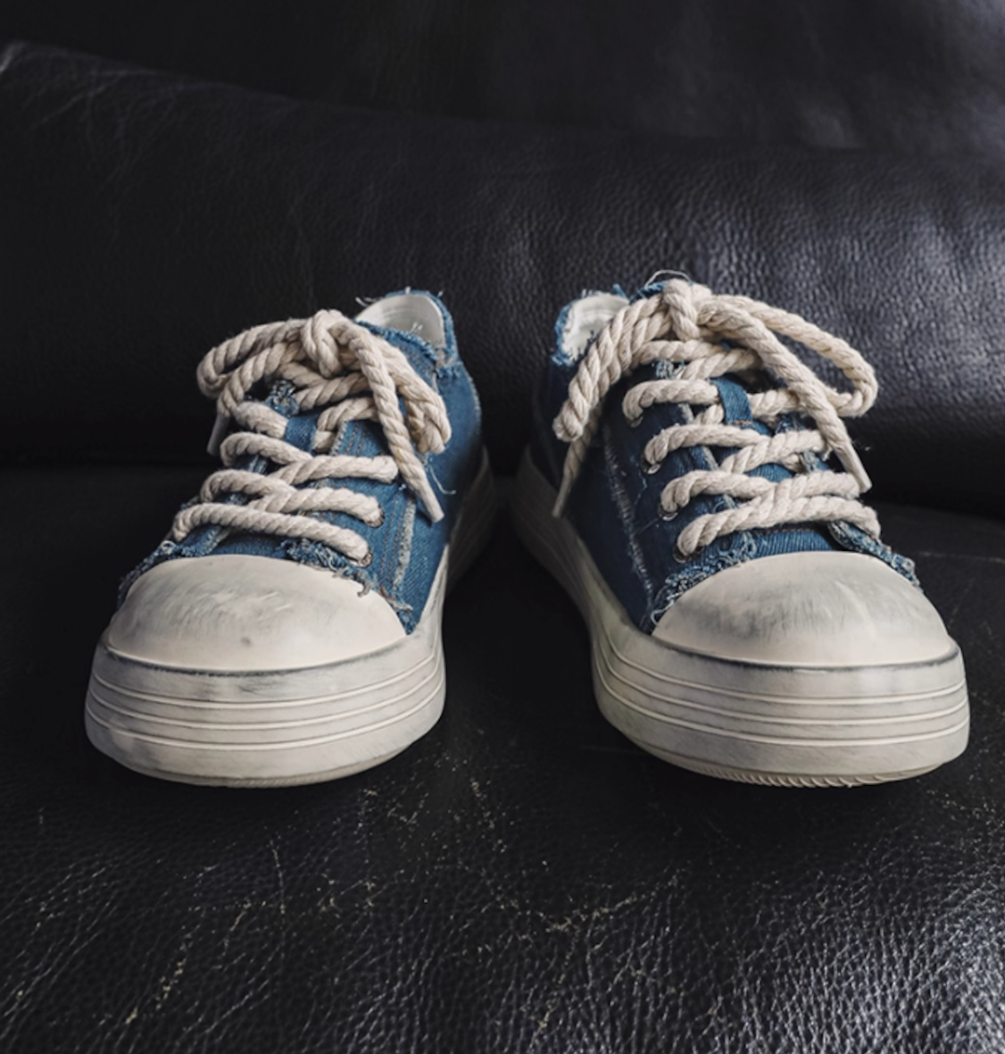 【Stk119】Denim sneaker +5cm