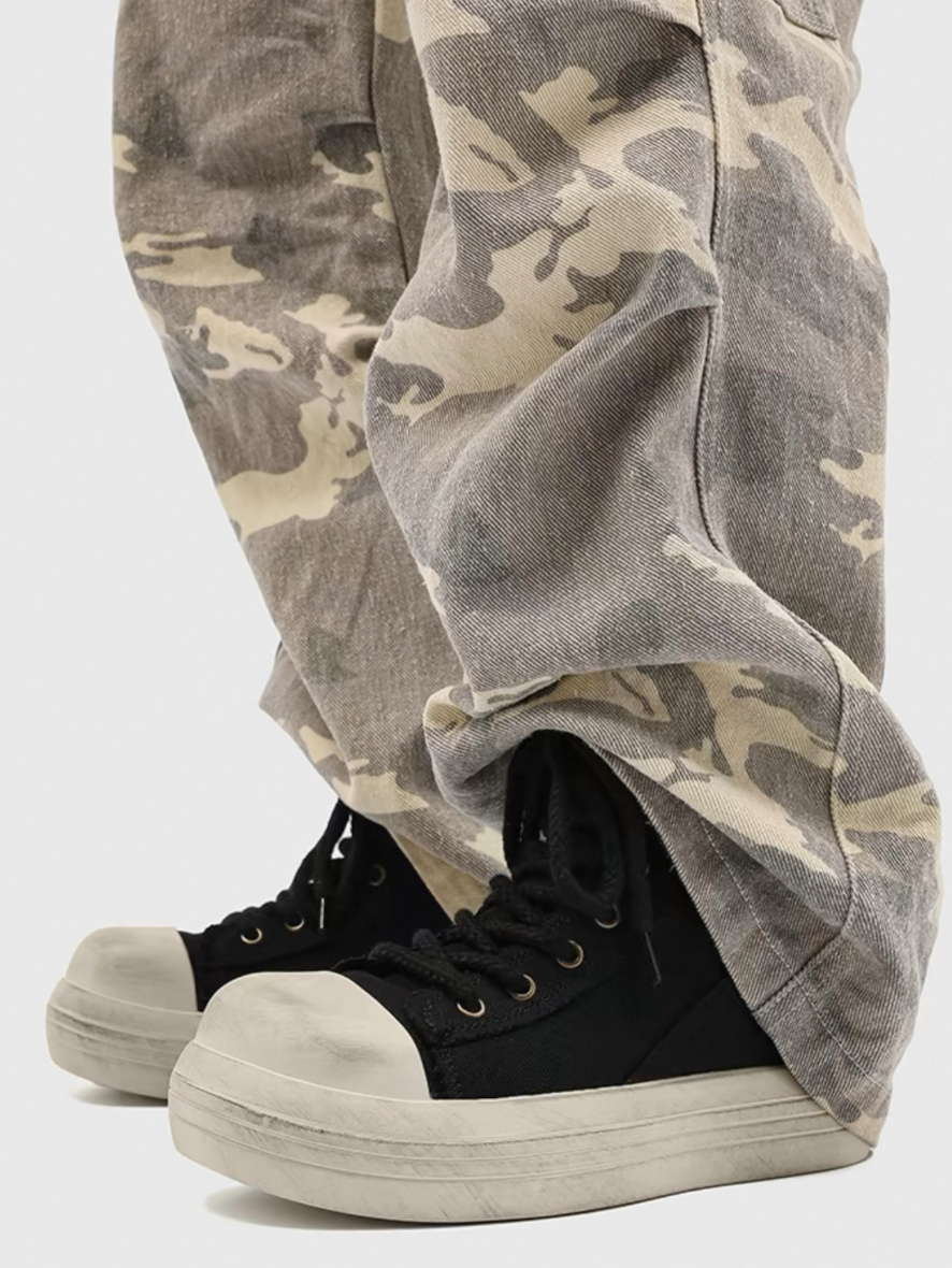 【Stk43】Antique Highup Sneakers +5cm