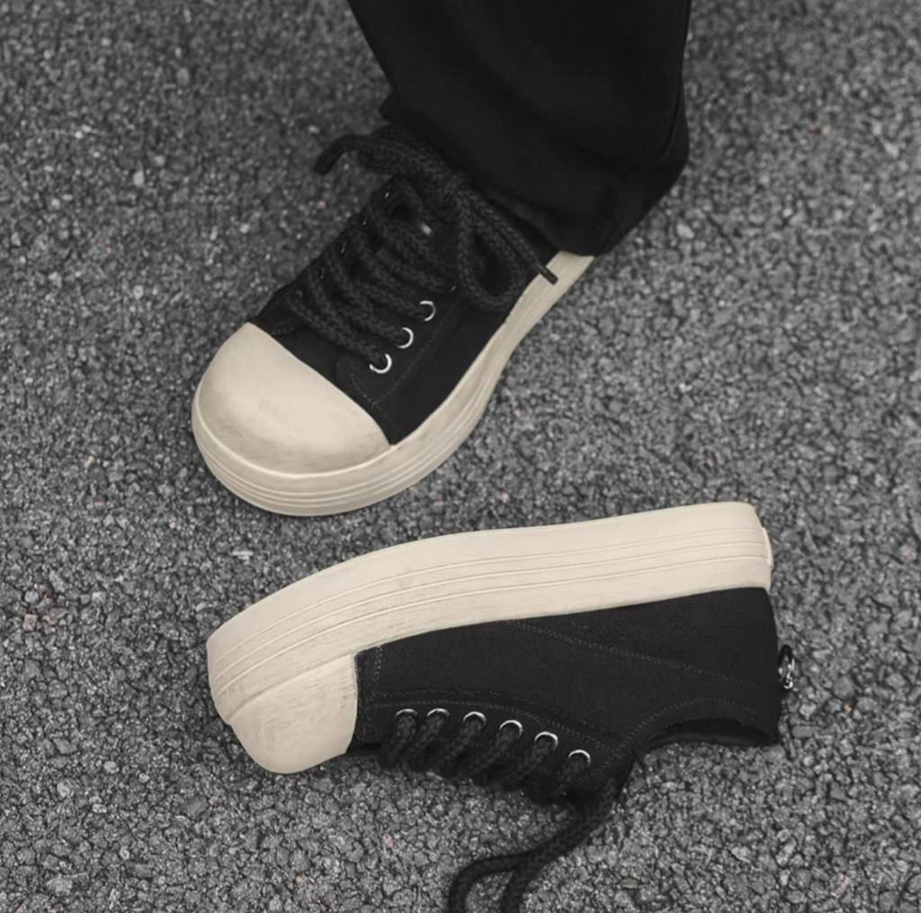 【Stk42】Antique Low Sneakers +6cm