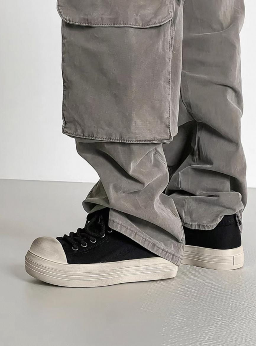 【Stk42】Antique Low Sneakers +6cm