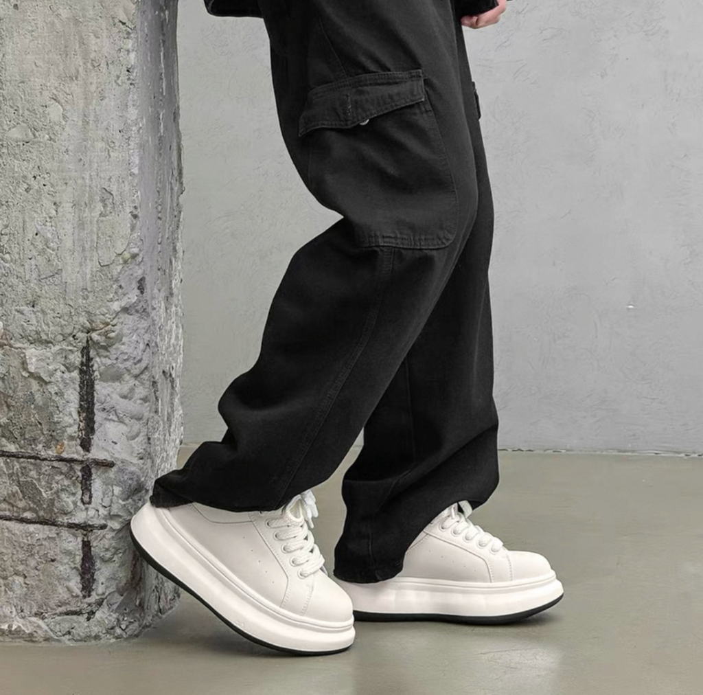 【Stk52】Casual Sports Sneaker +6cm