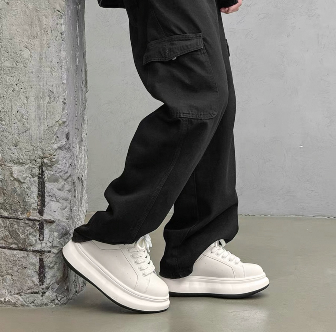 【Stk52】Casual Sports Sneaker +6cm