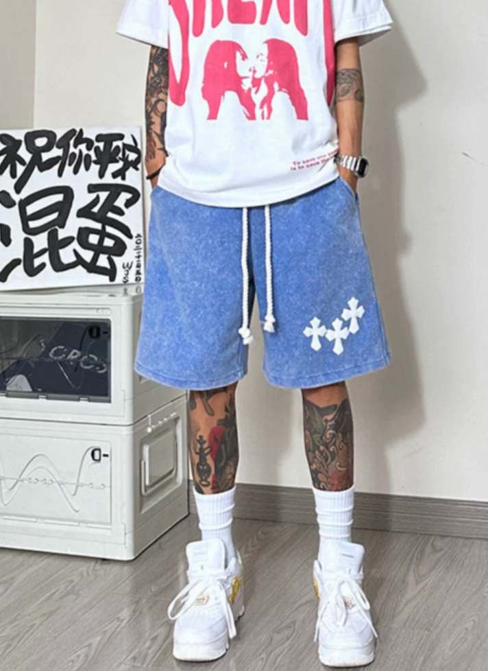 【Stk37】Cross American shorts