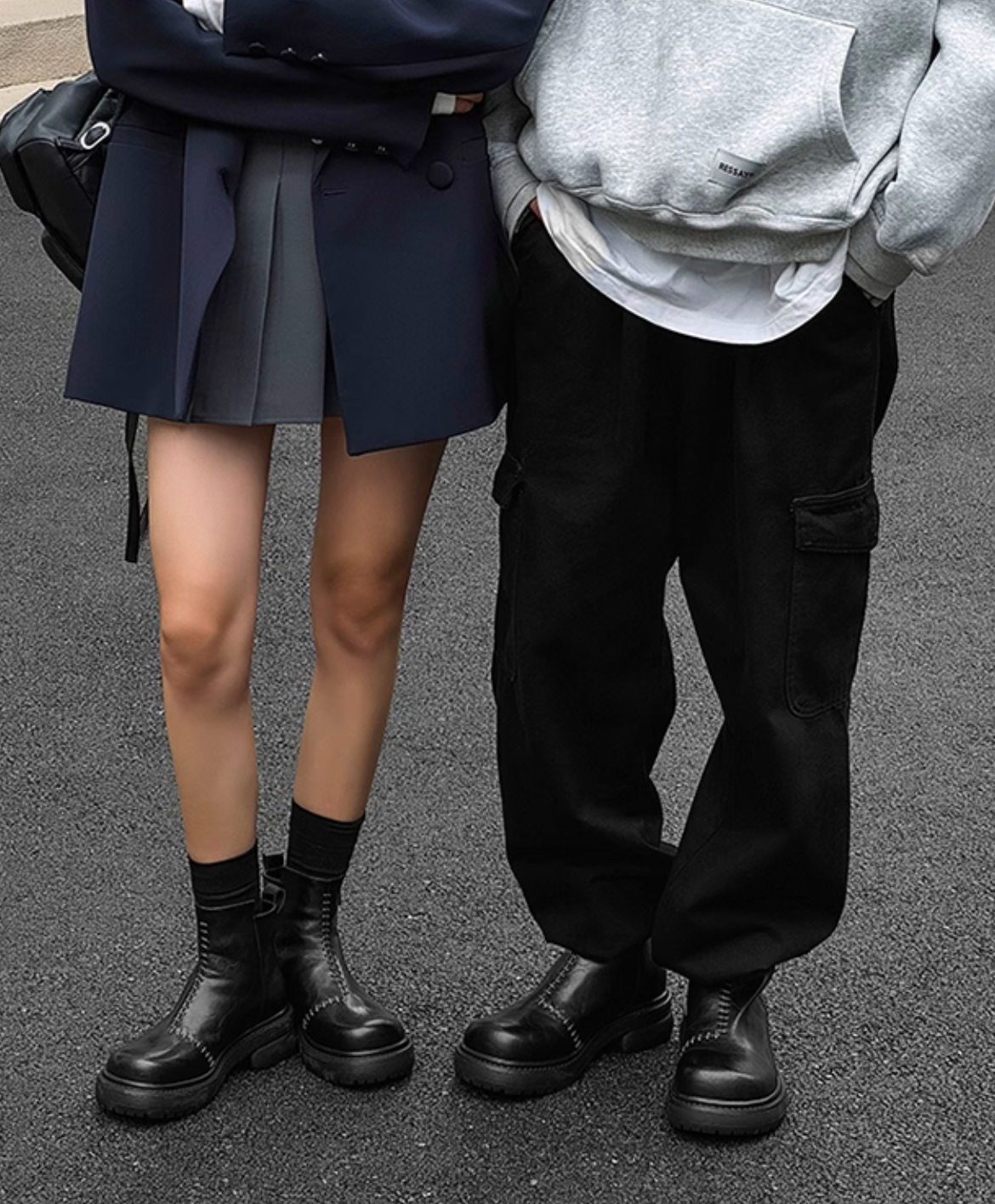 【Stk128】Stitch Boots +7cm