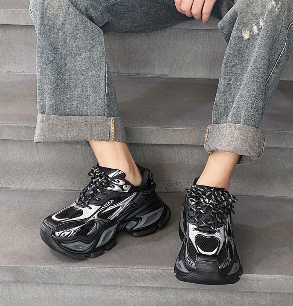 【Stk137】Surge sneaker +8cm