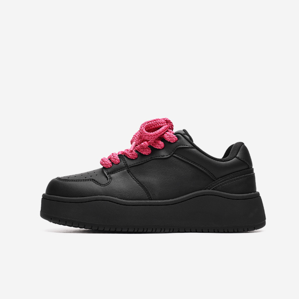 【Stk164】Pink Roperace Sneaker +5cm