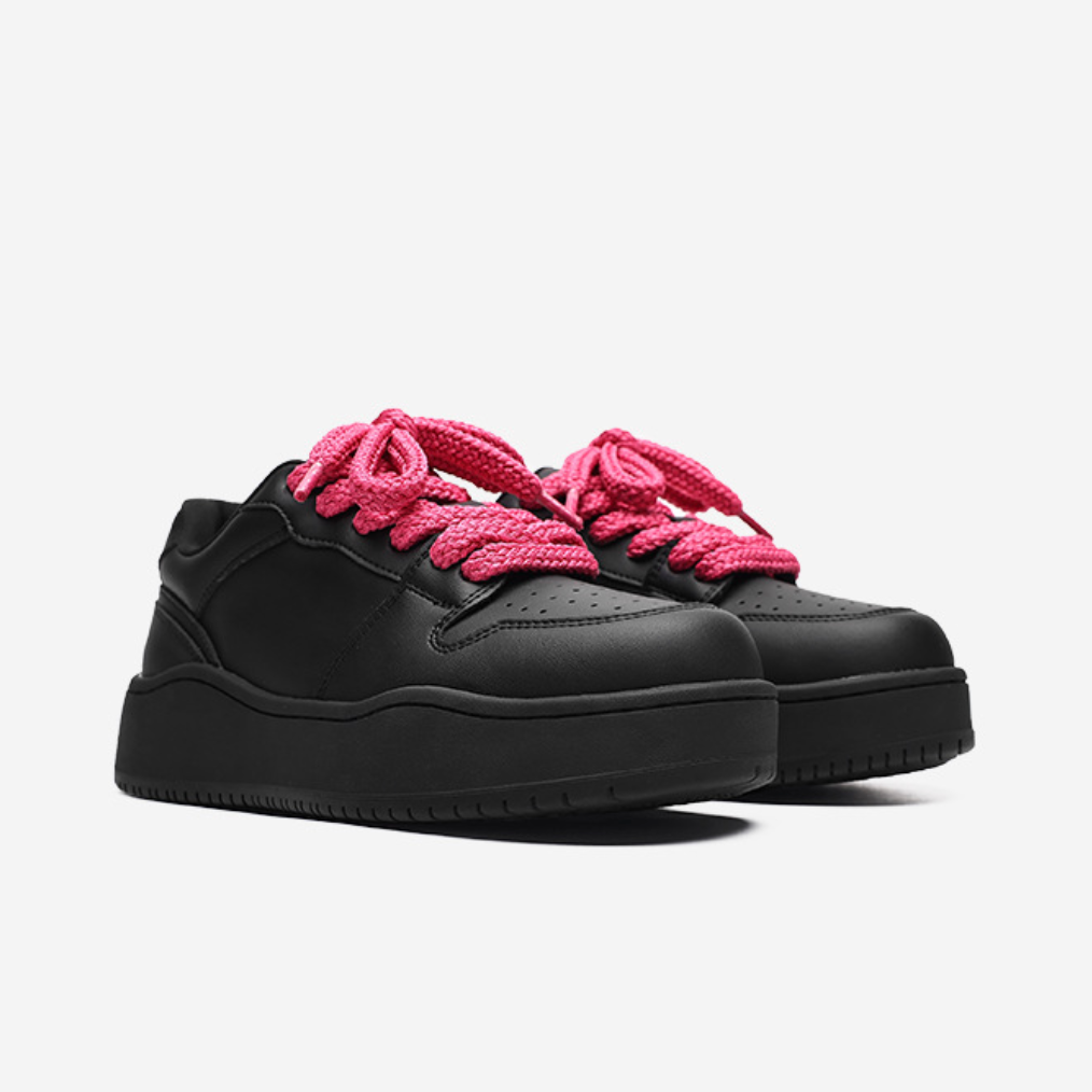 【Stk164】Pink Roperace Sneaker +5cm