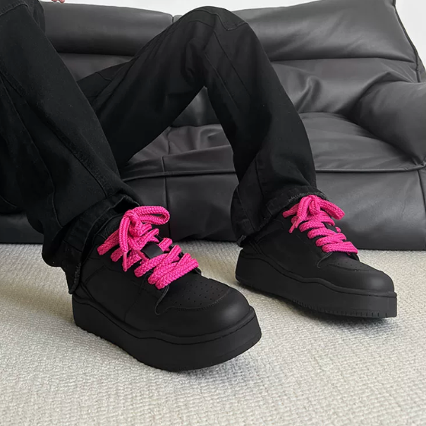 【Stk164】Pink Roperace Sneaker +5cm