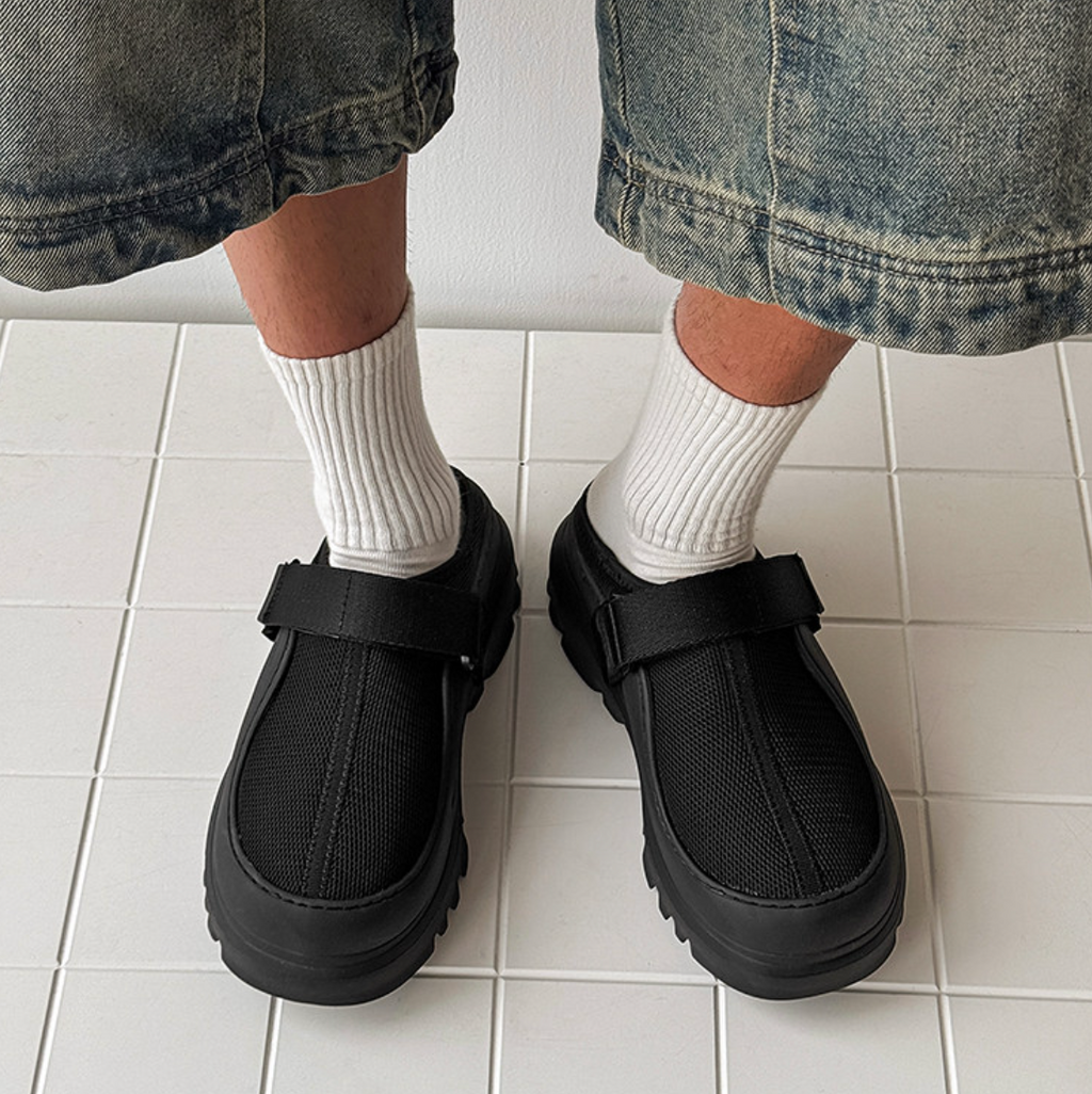 【Stk168】Urban Clog Sandal +5cm