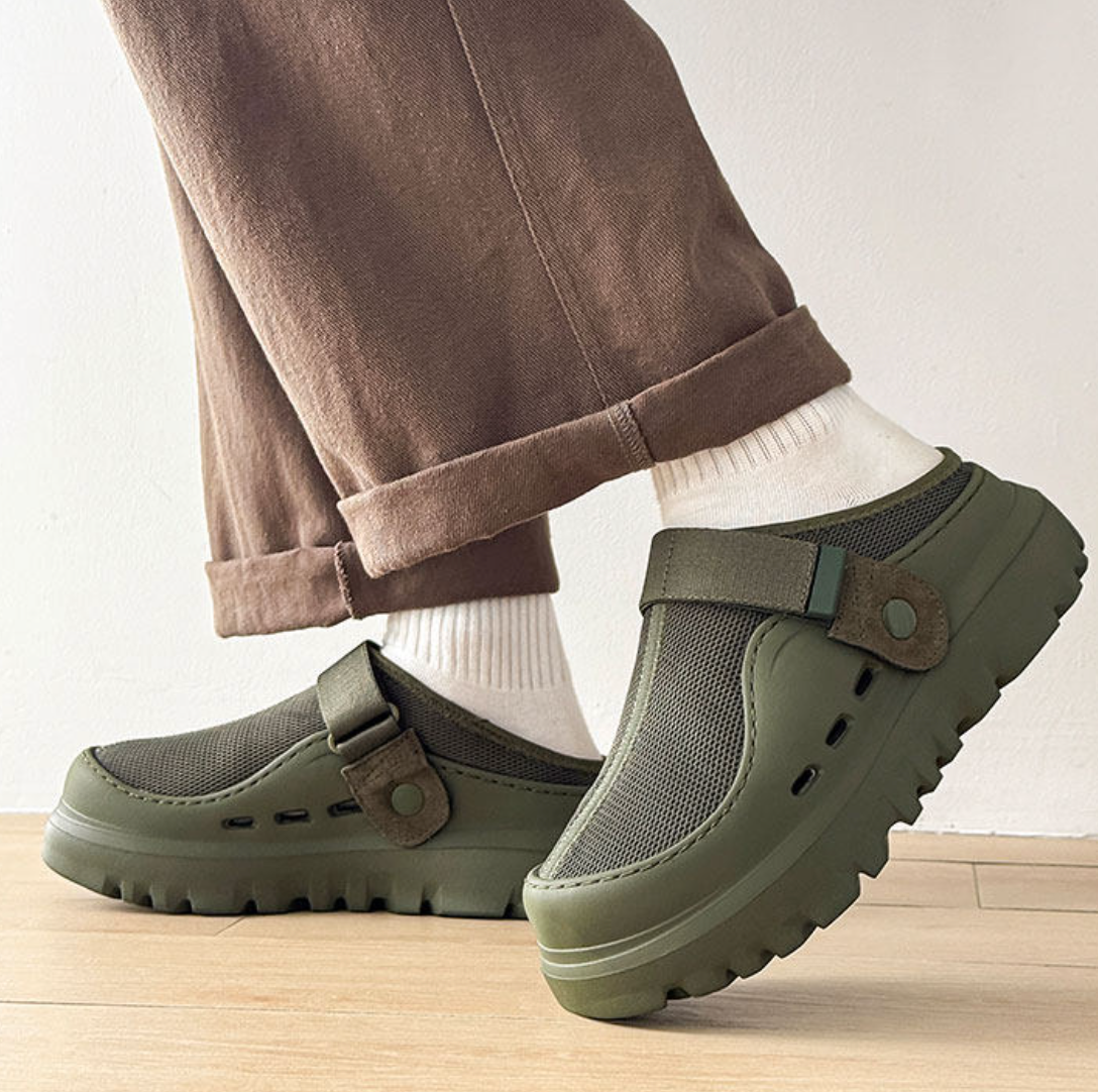 【Stk168】Urban Clog Sandal +5cm