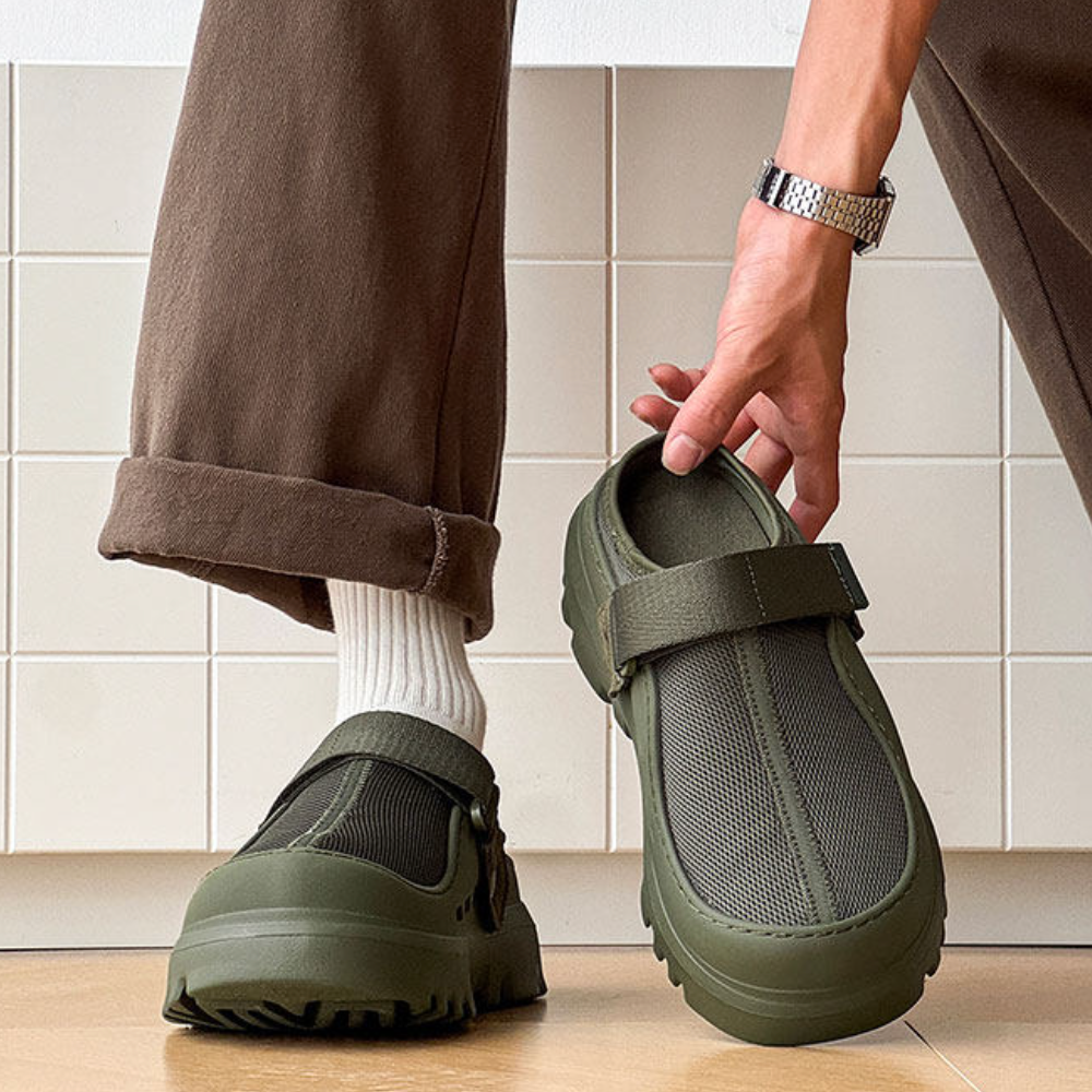 【Stk168】Urban Clog Sandal +5cm