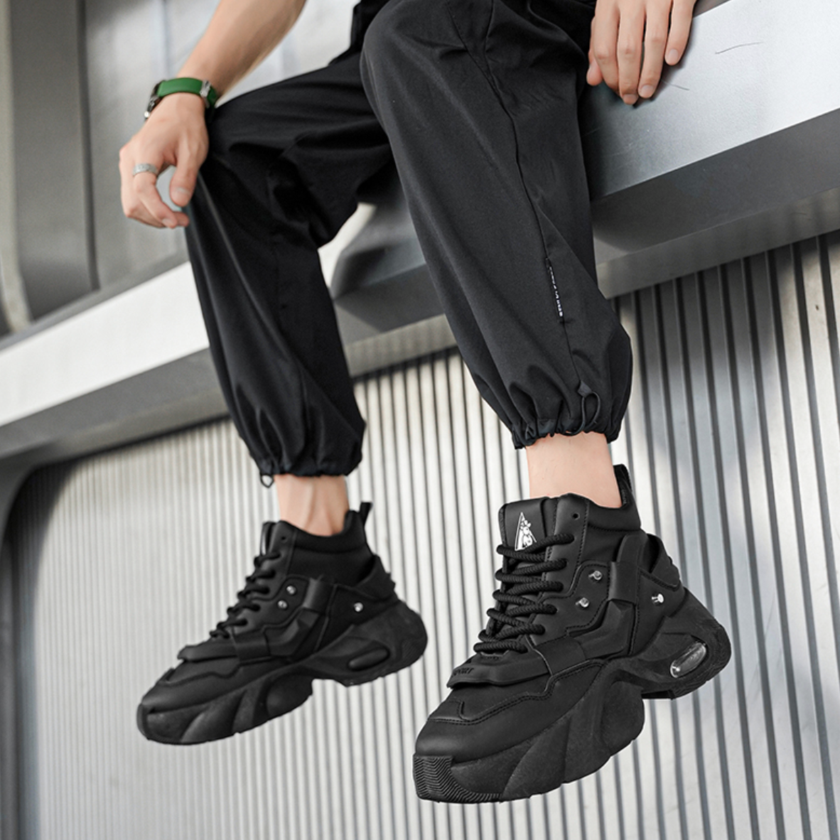 【Stk87】Block sneaker +10cm