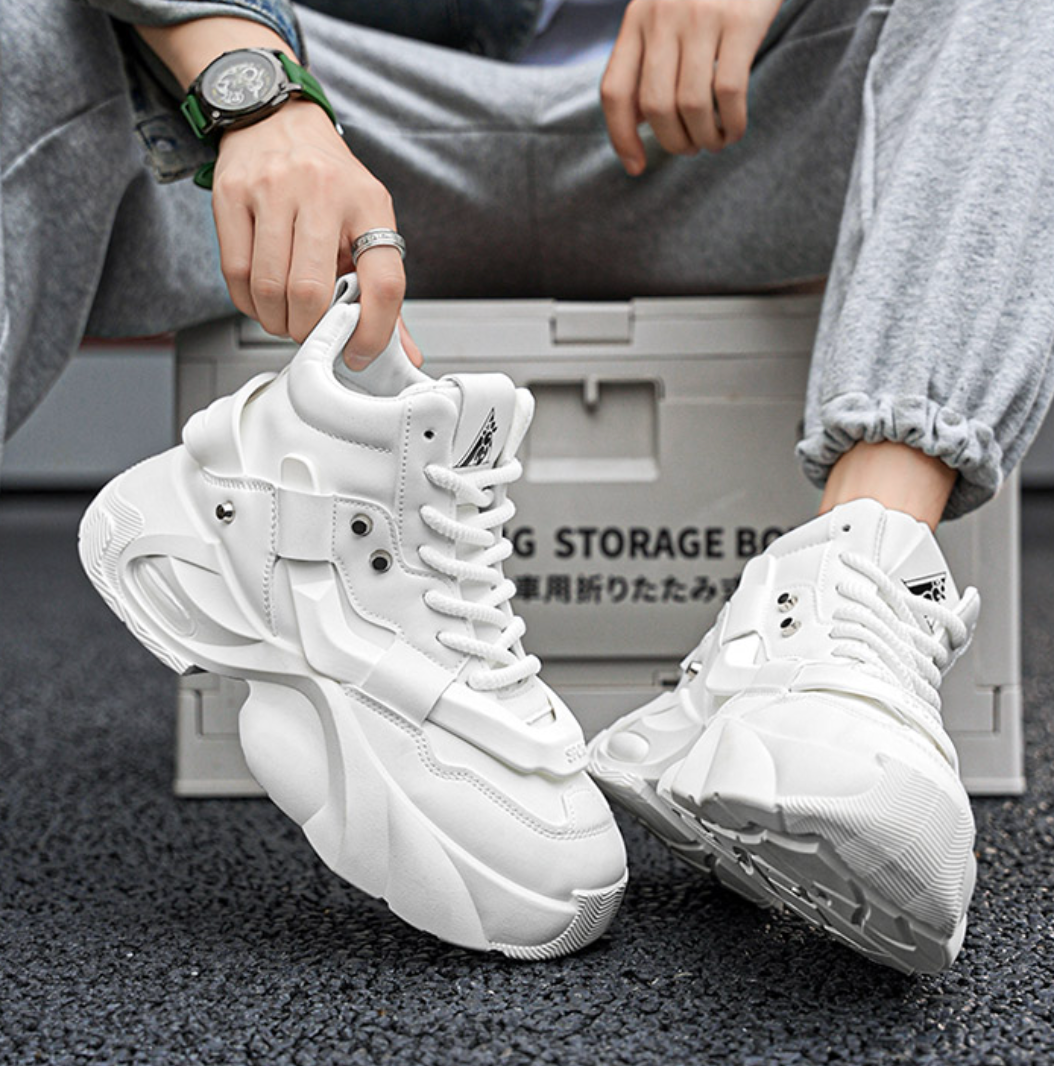 【Stk87】Block sneaker +10cm