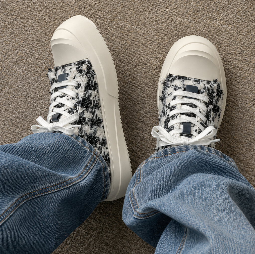 【Stk173】Feather Sneaker +5cm