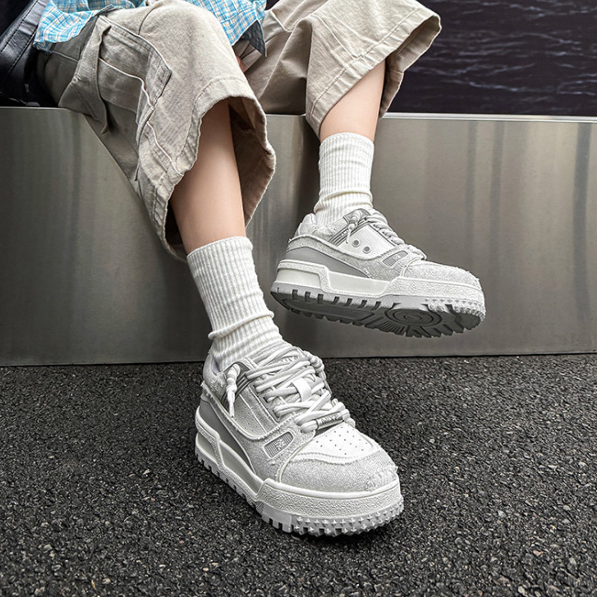 【Stk174】Vallone Sneaker +7cm