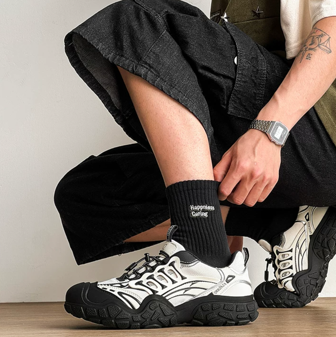【Stk177】Raptor Sneaker +6cm