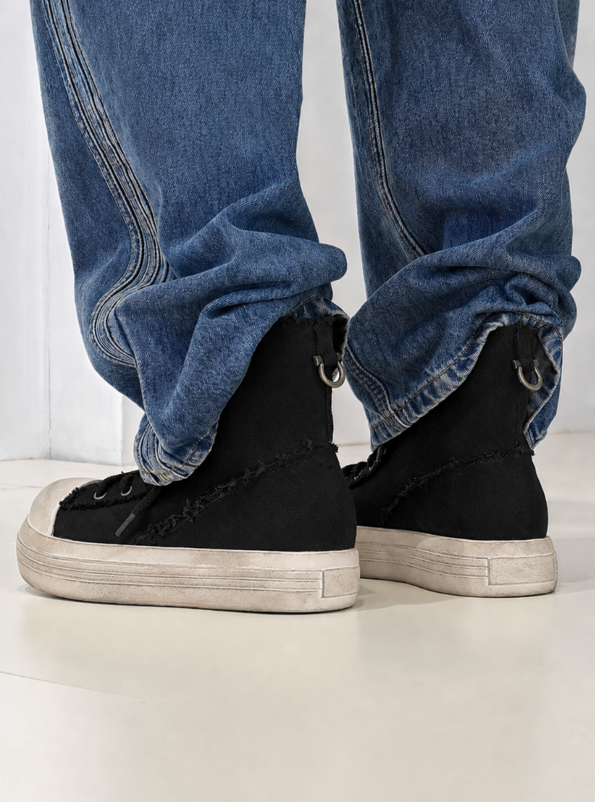 Stk100】 Luxury fabric boots+10cm – Stake