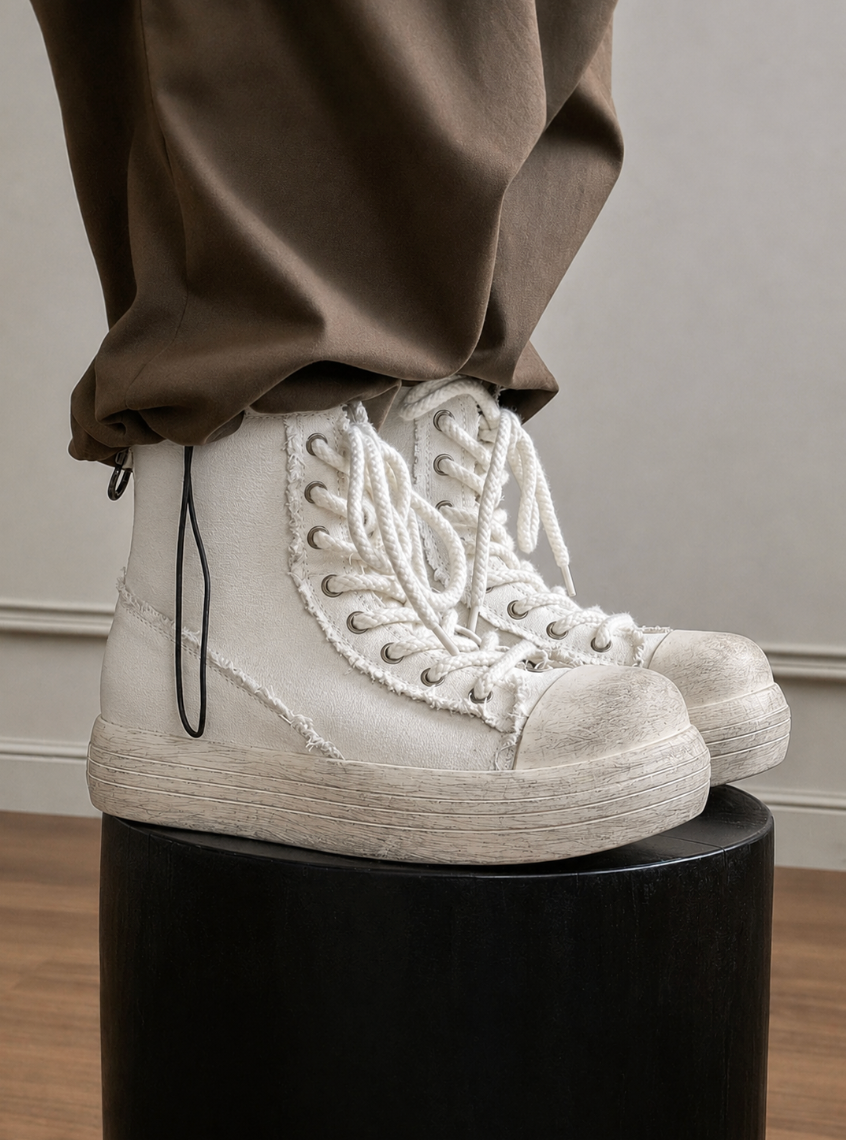 Stk100】 Luxury fabric boots+10cm – Stake