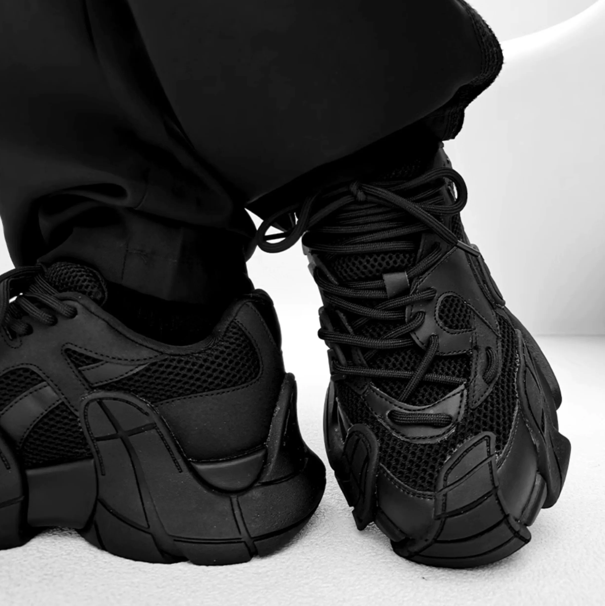 【Stk178】Trace Sneaker +7cm