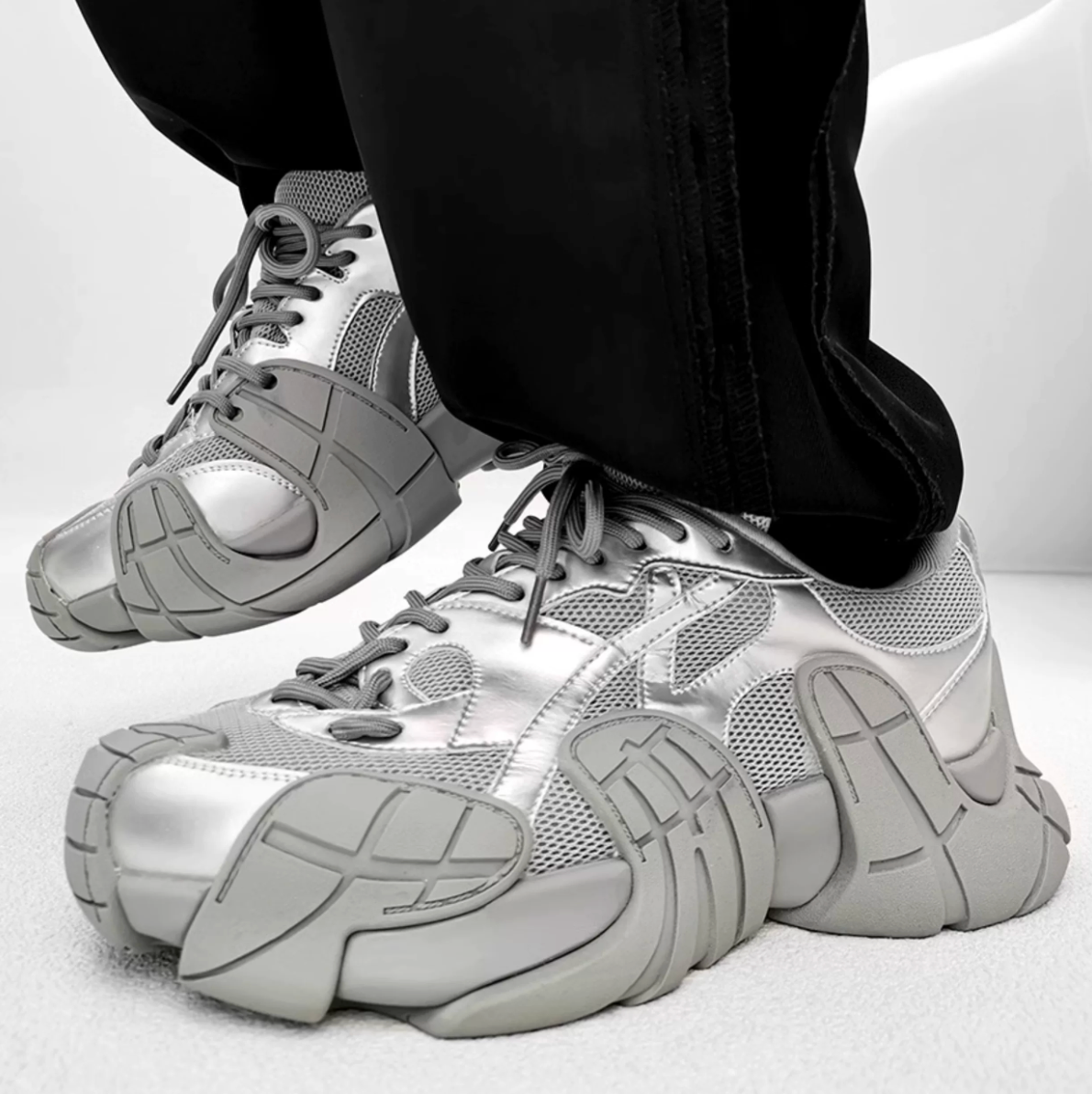 【Stk178】Trace Sneaker +7cm