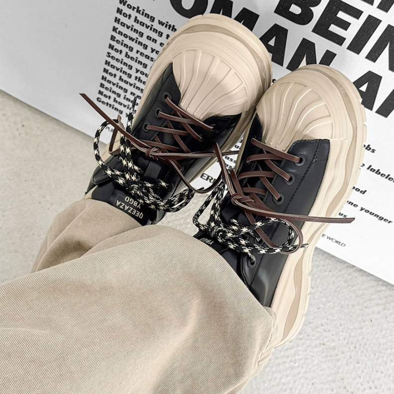 【Stk184】Crest Sneaker +6cm