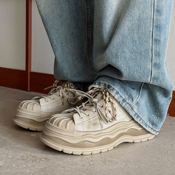 【Stk184】Crest Sneaker +6cm
