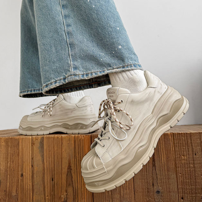 【Stk184】Crest Sneaker +6cm