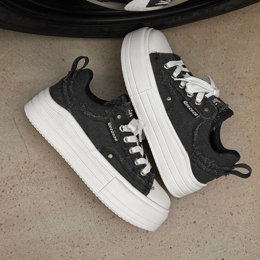 【Stk186】Fray Sneaker +6cm