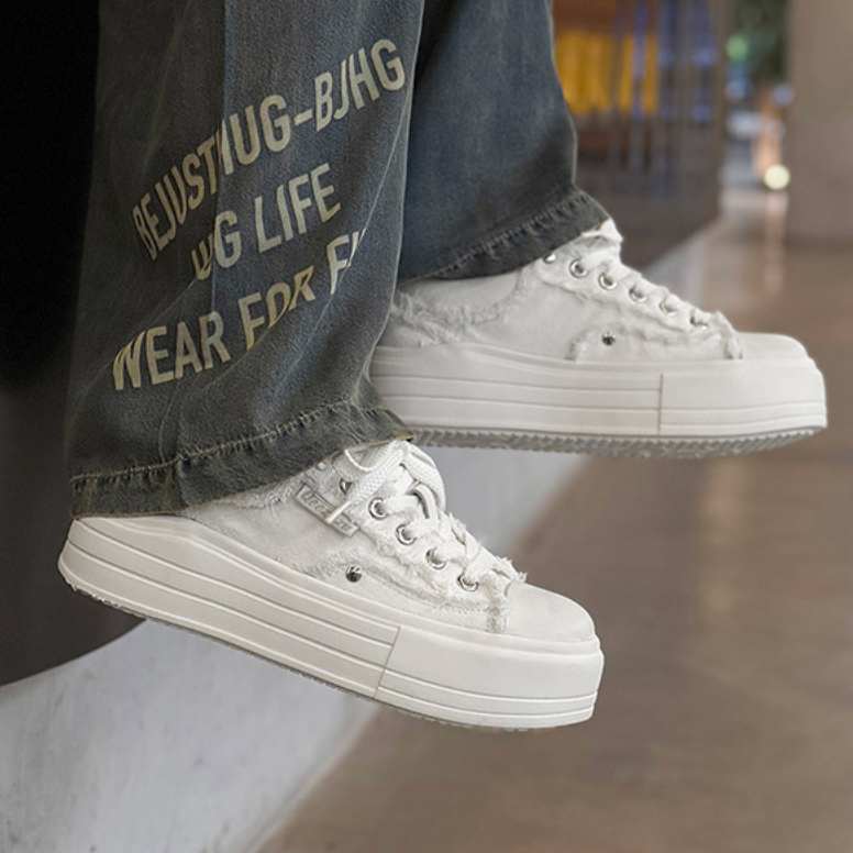 【Stk186】Fray Sneaker +6cm