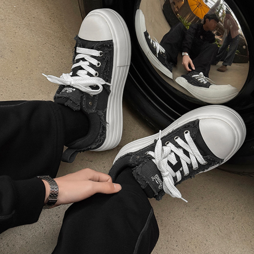 【Stk186】Fray Sneaker +6cm