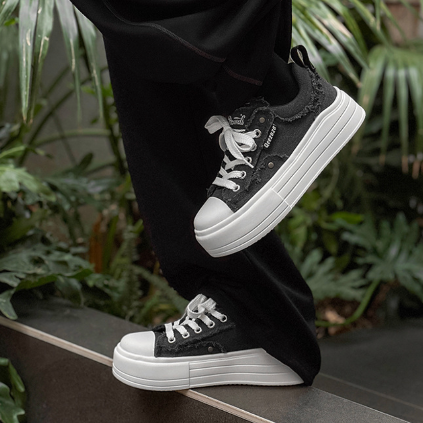 【Stk186】Fray Sneaker +6cm