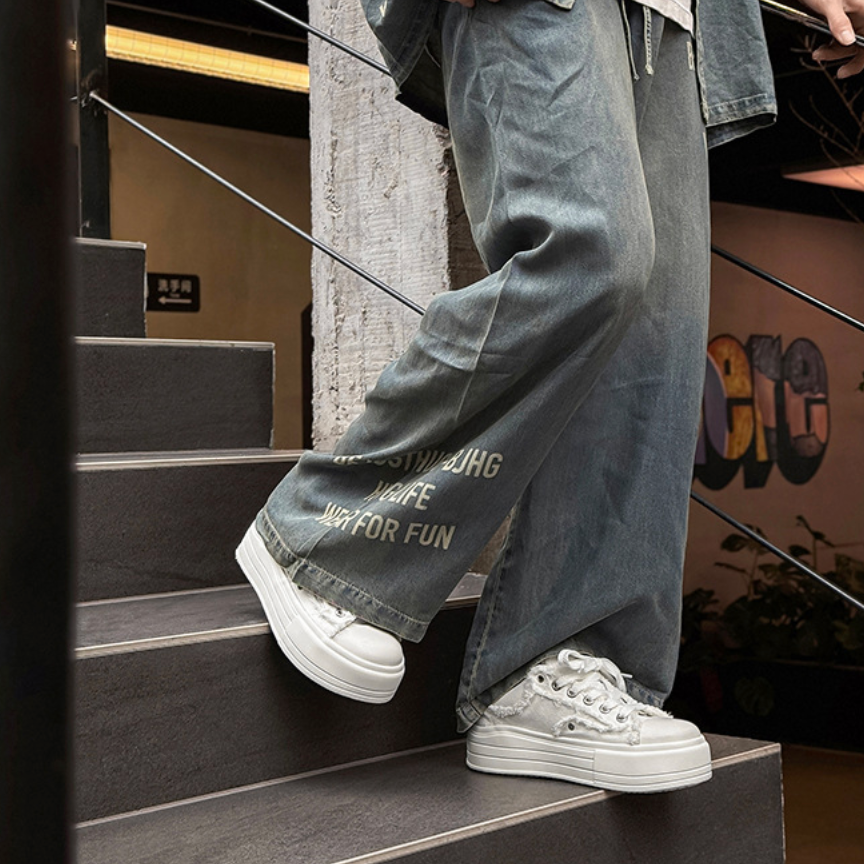 【Stk186】Fray Sneaker +6cm