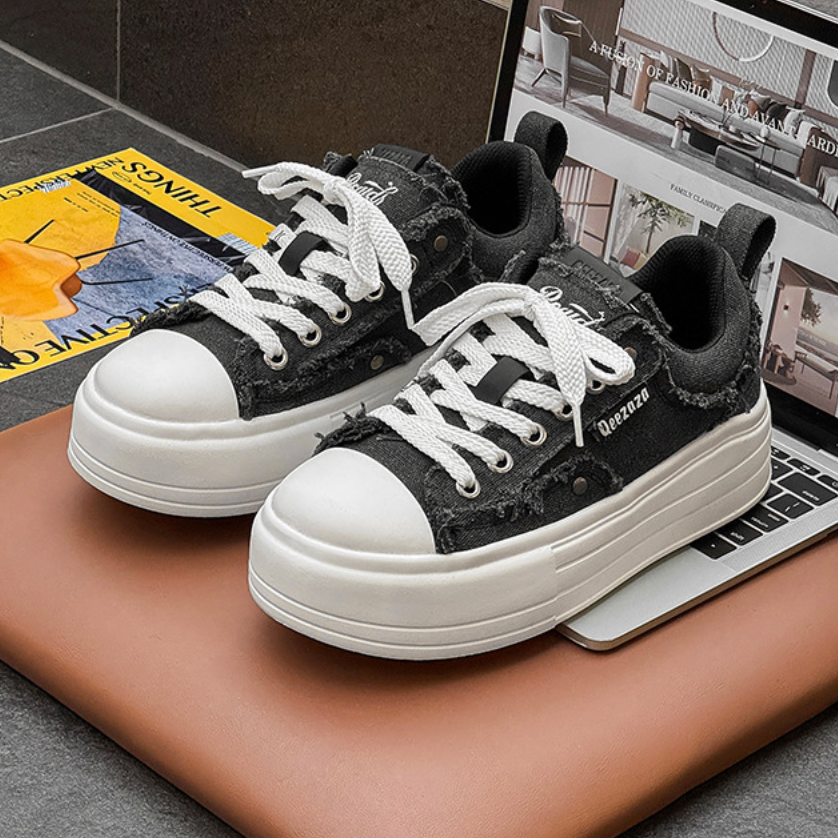 【Stk186】Fray Sneaker +6cm