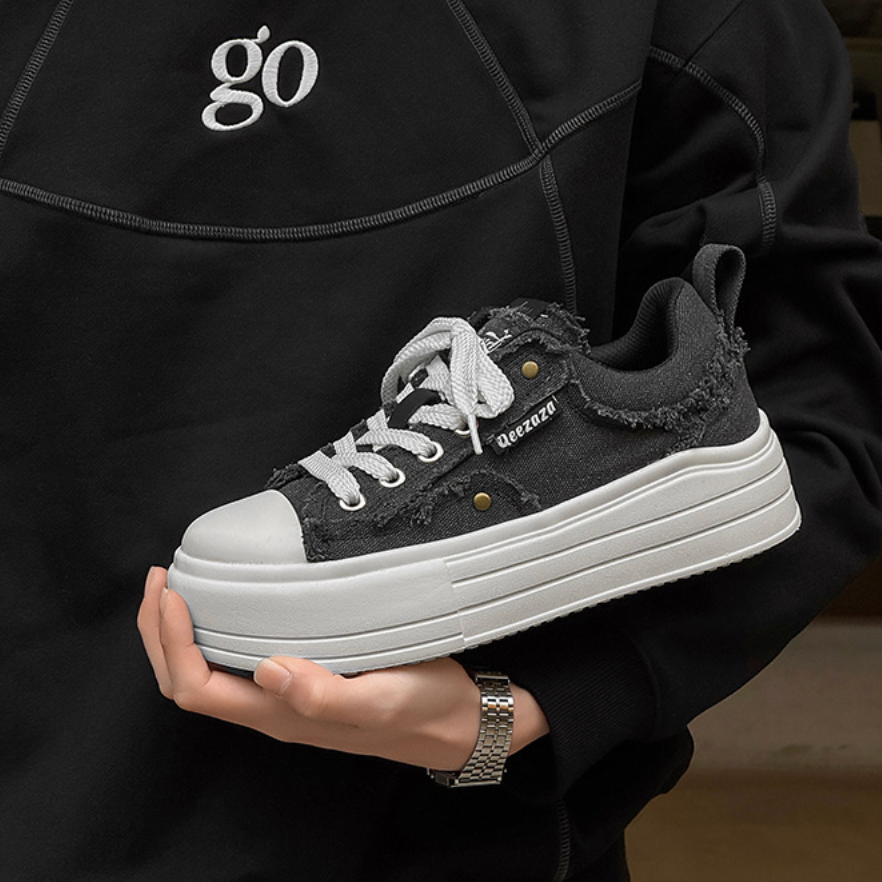 【Stk186】Fray Sneaker +6cm